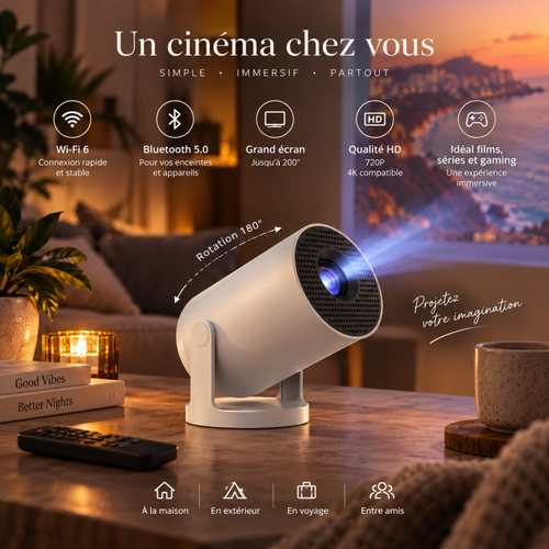 Zalydo™ - Projecteur Cinema